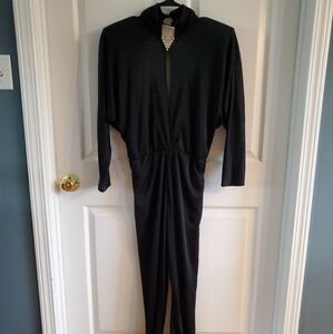 Classic Black Long Sleeve Jumpsuit